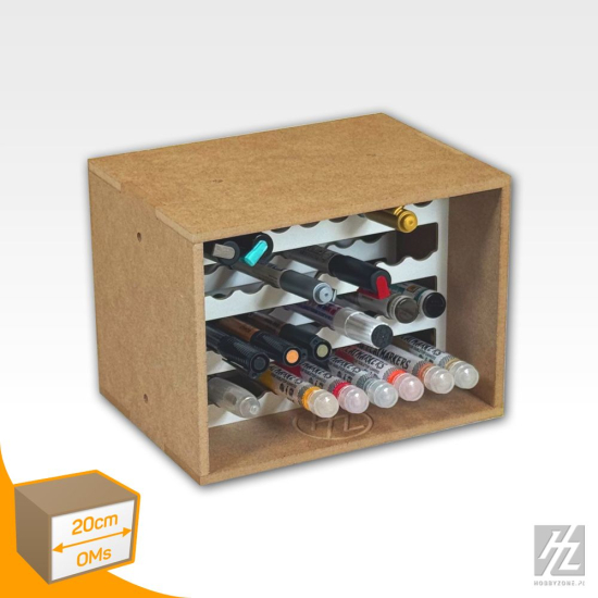 Hobby Zone OMs18 – Moduł na Markery (36 slotów) – kompaktowy organizer warsztatowy